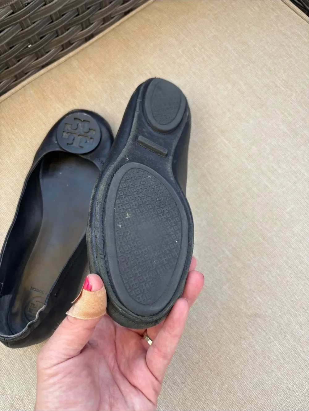 Tory Burch black leather